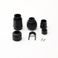 Hirschmann Stecker PG9 C016 20H003 110 12 - 4-polig schwarz