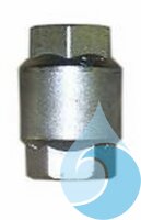 Rückschlagventil 1" aus Messing / vernickelt...