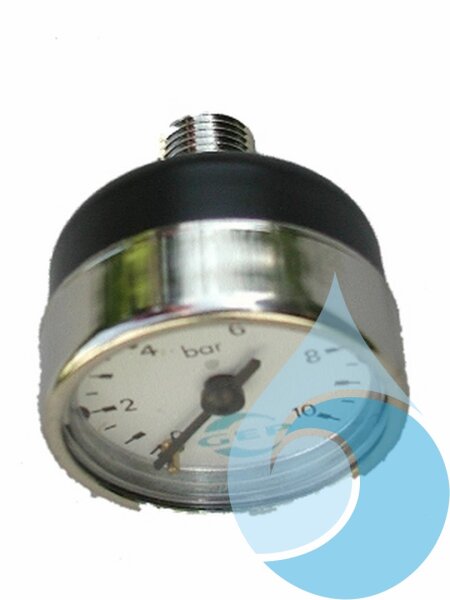 GEP Manometer 10 bar mit 1/4" AG für Brio-Kit RM3, RMC, RME, Rainline