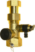 Kappenventil 3/4“ Messing für Connect